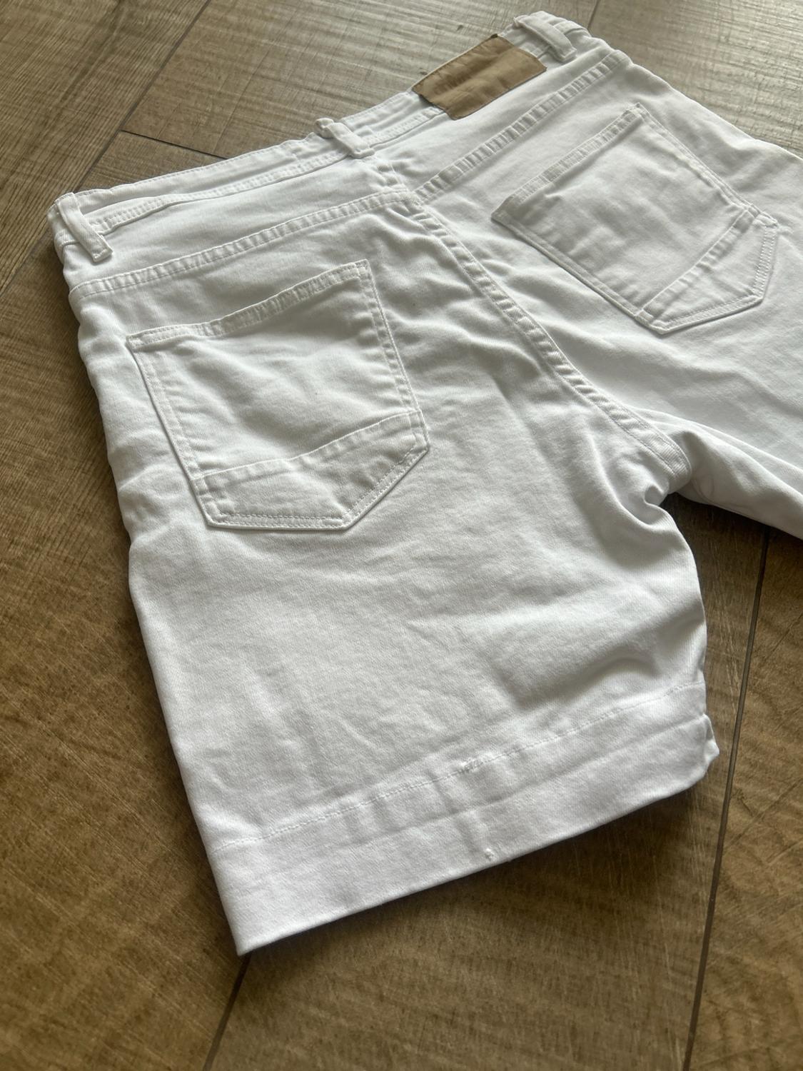 BASIC DENIM BERMUDA SHORTS - Image 7