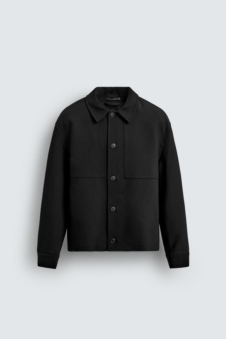 ZARA BOXY FIT OVERSHIRT