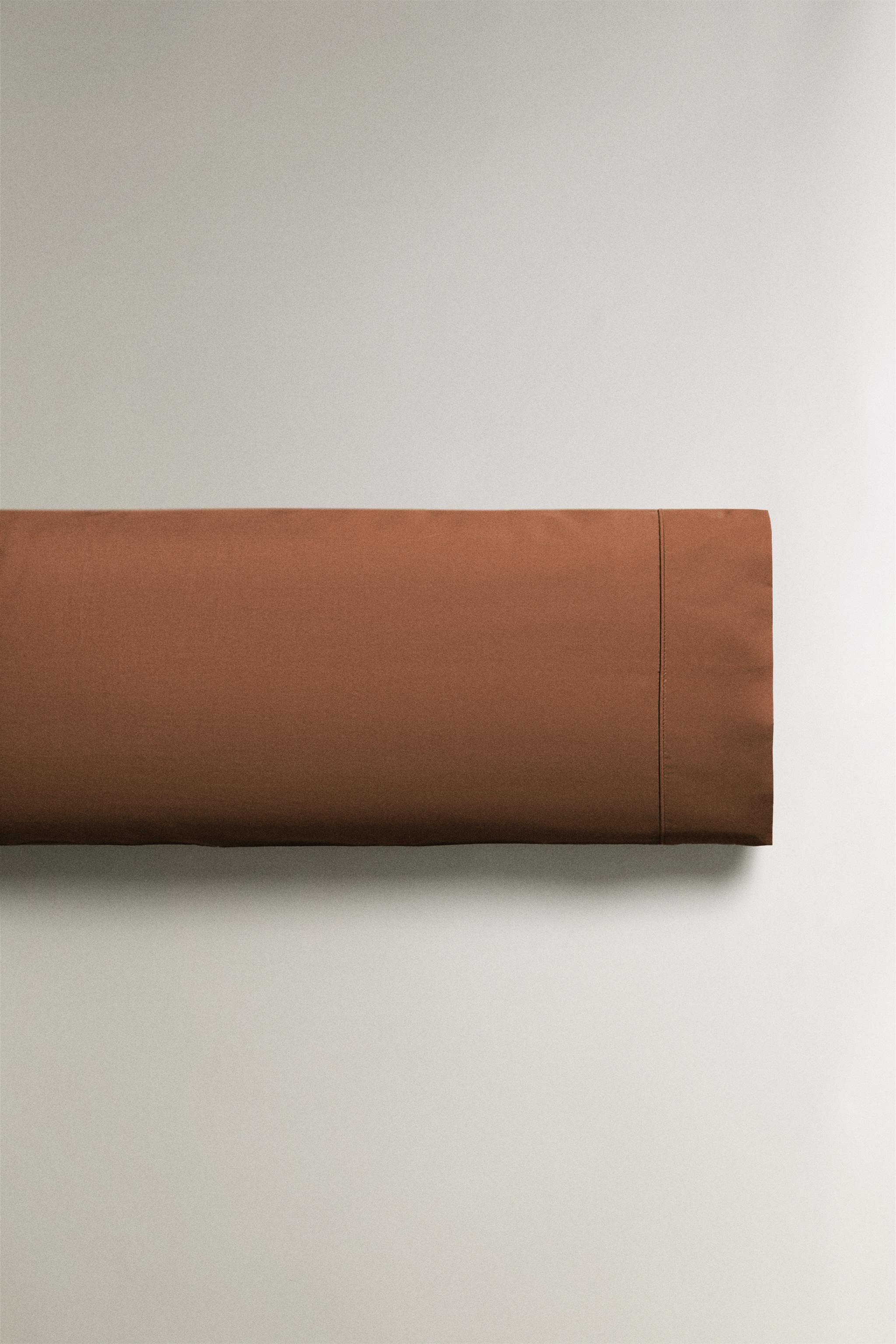 PERCALE COTTON PILLOWCASE ( THREAD COUNT