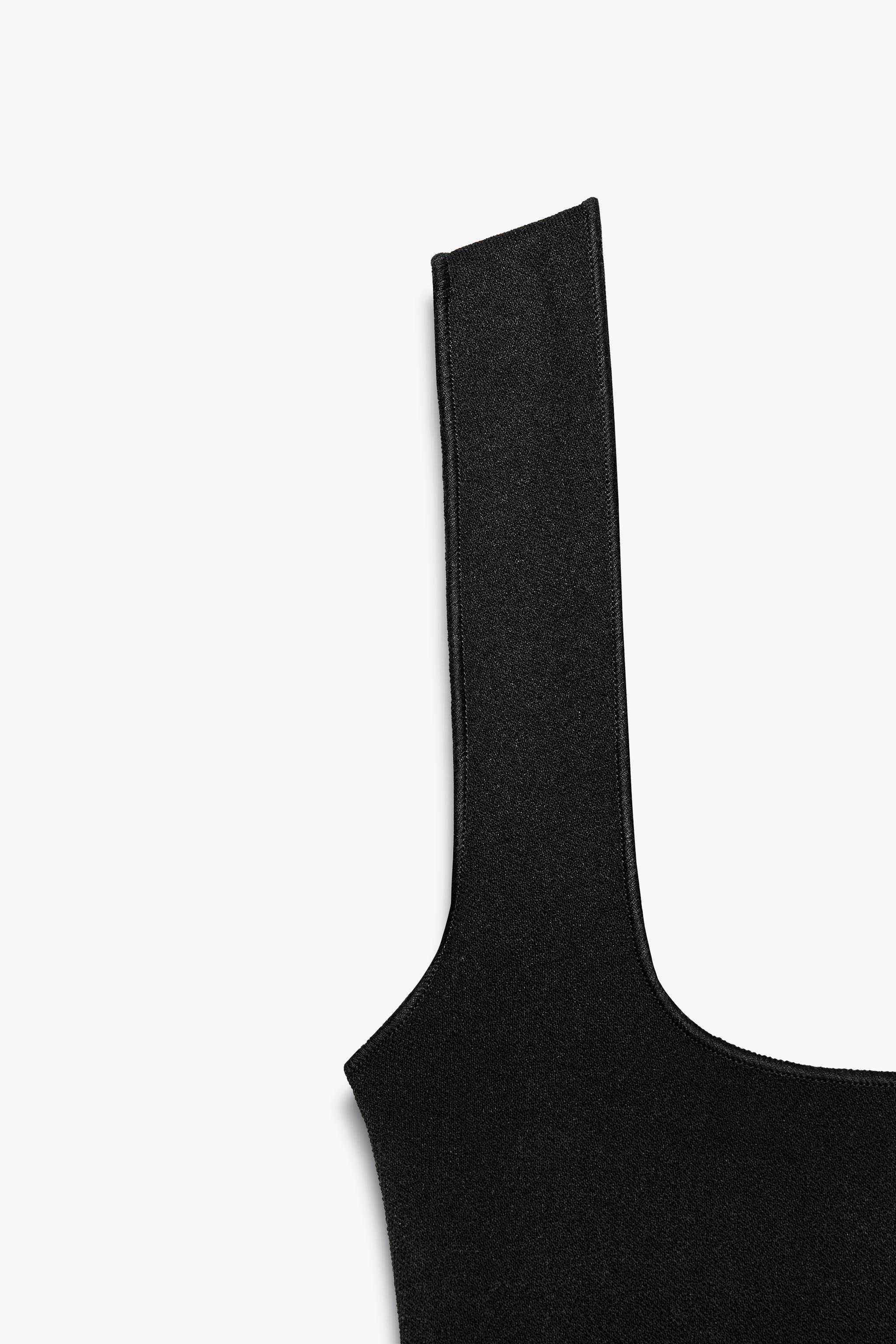 STRETCH SQUARE NECK DRESS