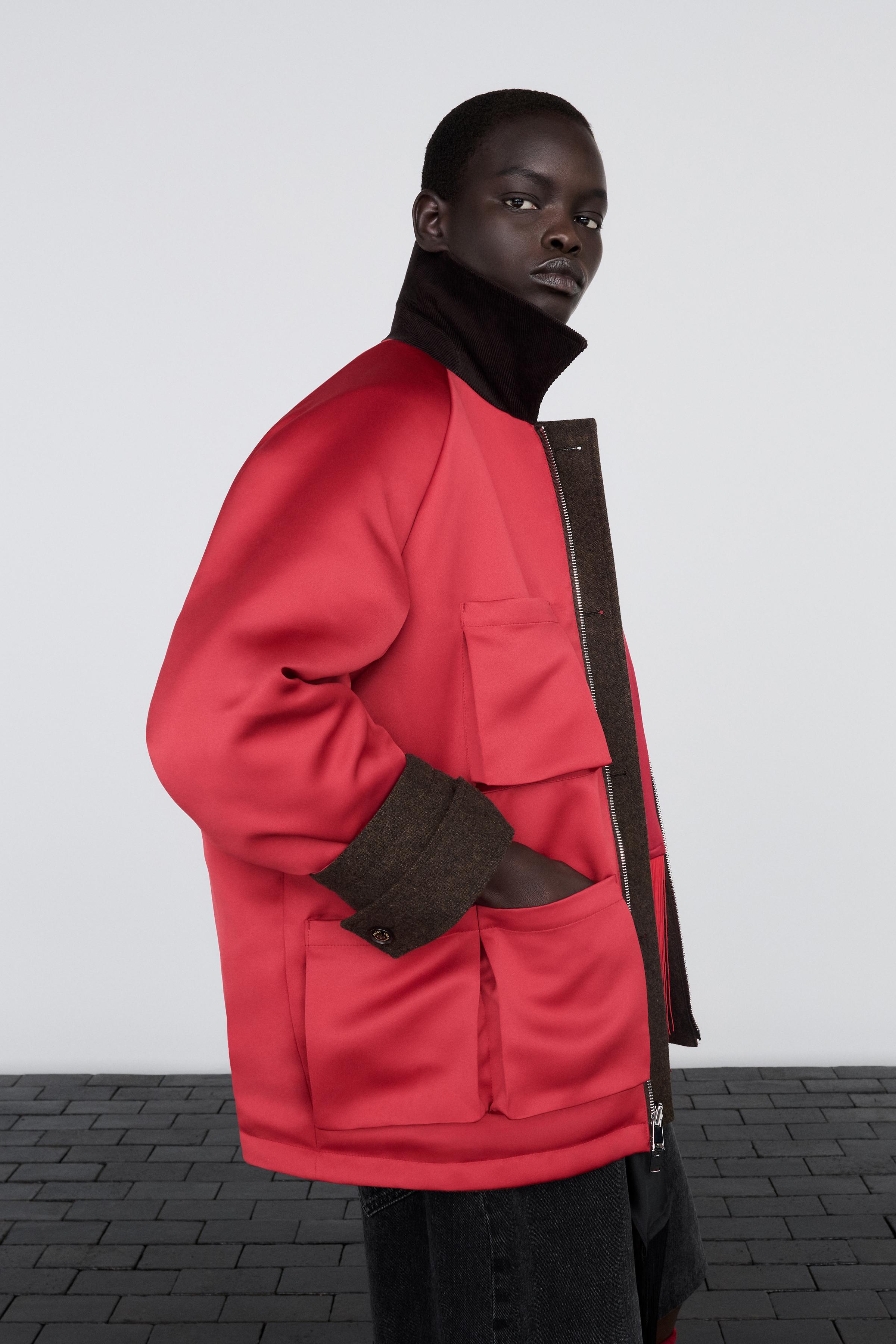 BLOUSON RÉVERSIBLE CONTRASTE