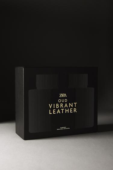 مجموعة OUD VIBRANT LEATHER ماء عطري 100 مل (3.4 أونصة سائلة) + 60 مل (2.03 أونصة سائلة) - TINTED LEATHER by Zara