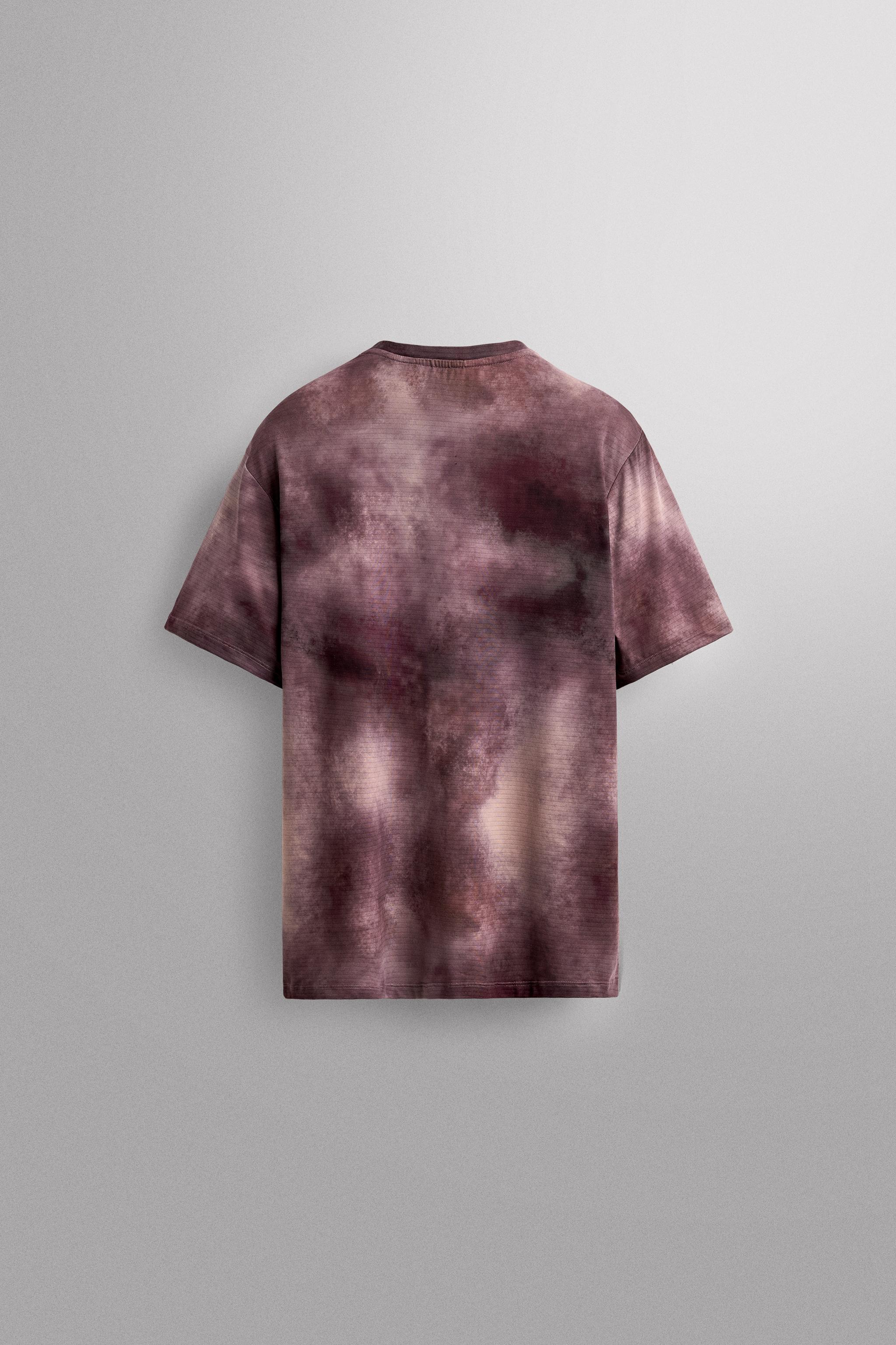【ZARA】タイダイプリント フーディ レッド | 4393/417/600 04393417600-e2.jpg?ts=