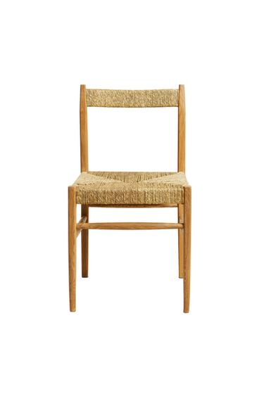 SILLA MADERA FRESNO - Beige claro de Zara