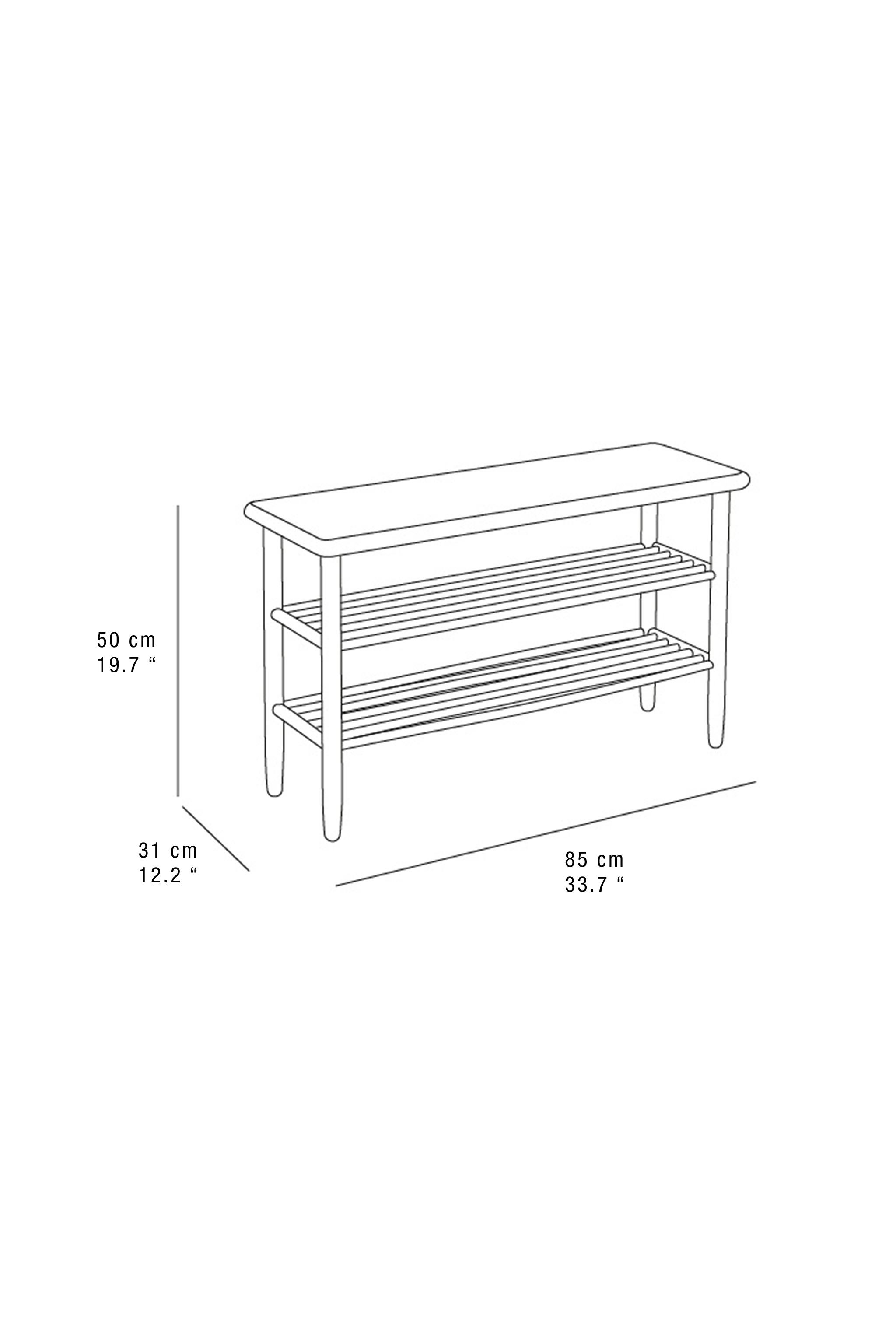 ACACIA SHOE BENCH