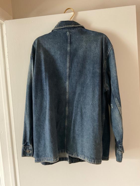 POCKET DENIM OVERSHIRT - Image 4