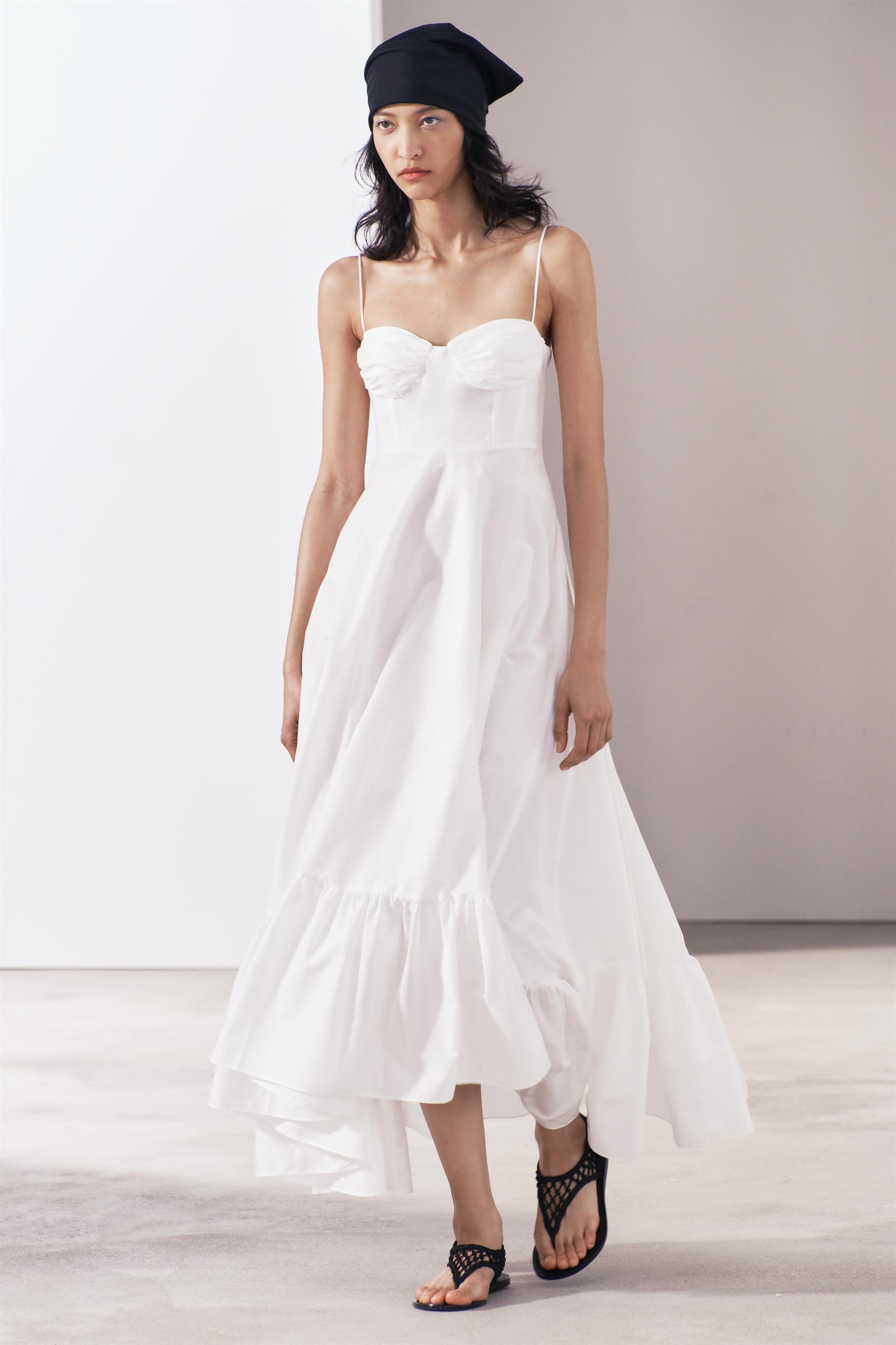 O novo vestido floral da Zara torna qualquer cintura mais fina e elegante –  NiT