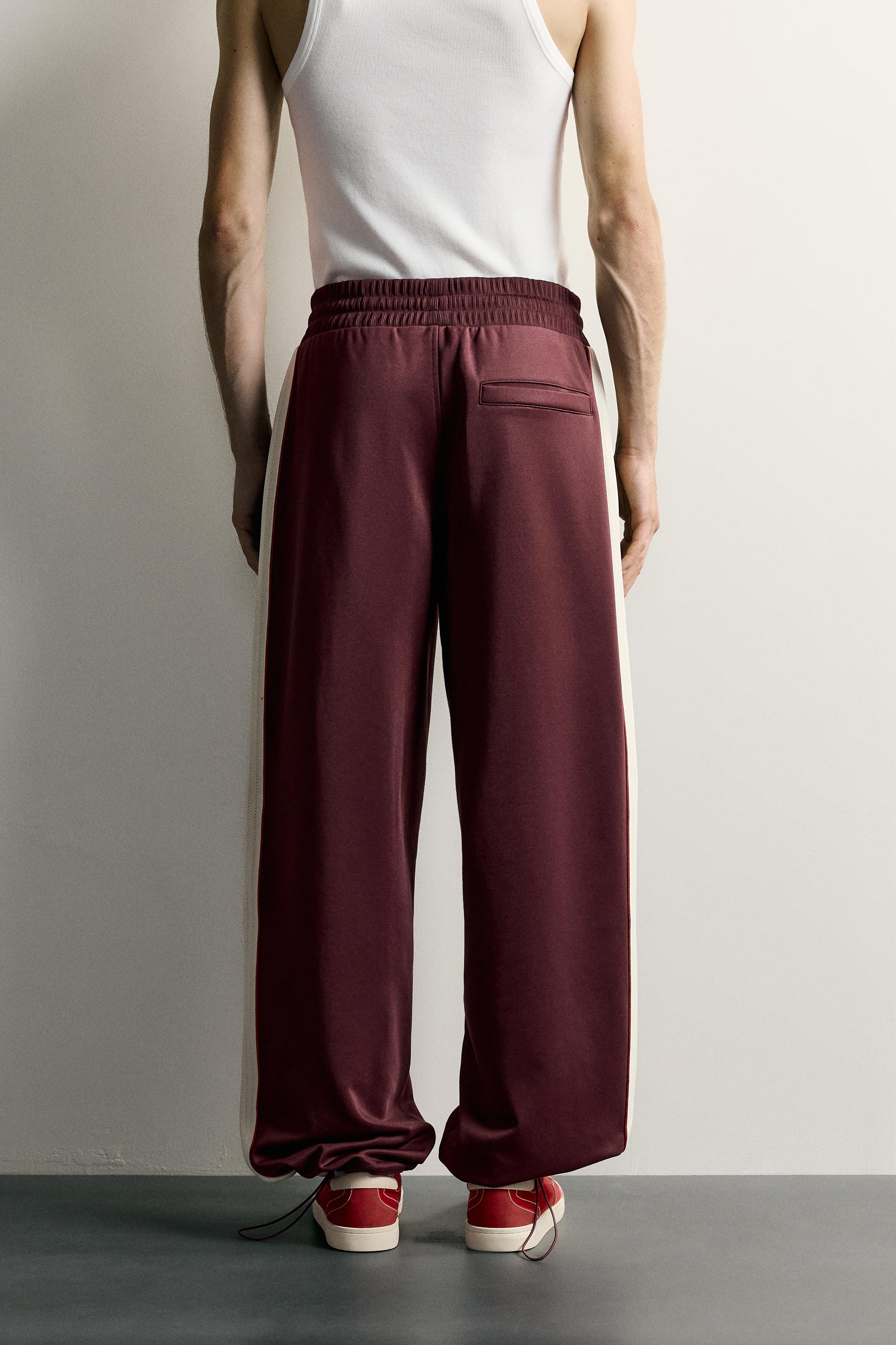 RETRO CONTRAST STRIPE TRACK PANTS - thumbnail 9