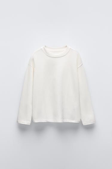 BASIC T-SHIRT - White by Zara - Image 0