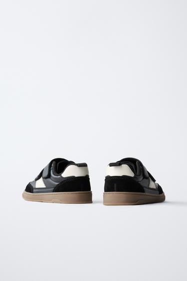 BASKET EN CUIR À BRIDES PIEDS NUS - Noir de Zara - Image 6