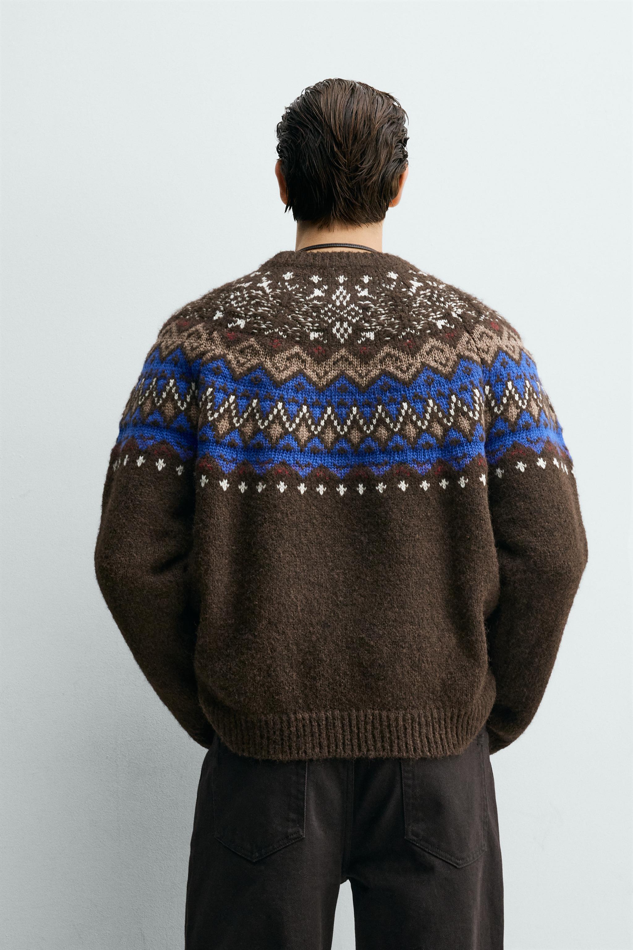 GEOMETRIC JACQUARD JUMPER