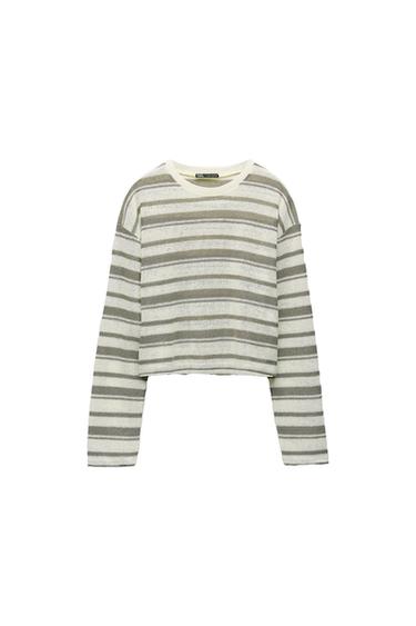 STRIPED RUSTIC SWEATER