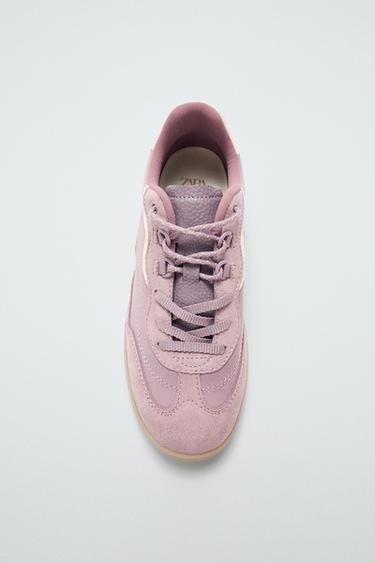 ZAPATILLAS DEPORTIVAS COMBINADAS - Violeta Malva de Zara