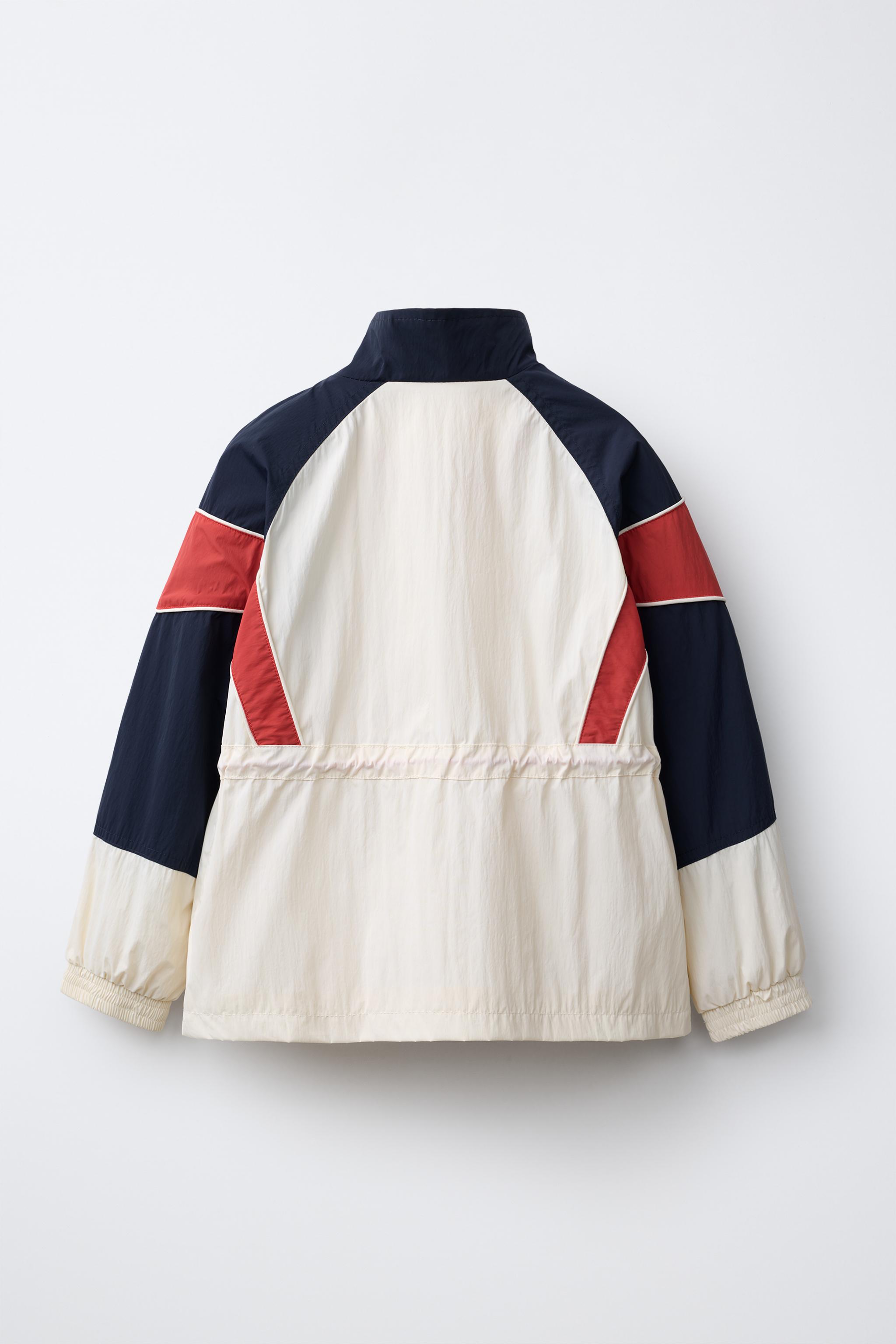 BLOUSON NYLON COLORBLOCK FRUIT OF THE LOOM™