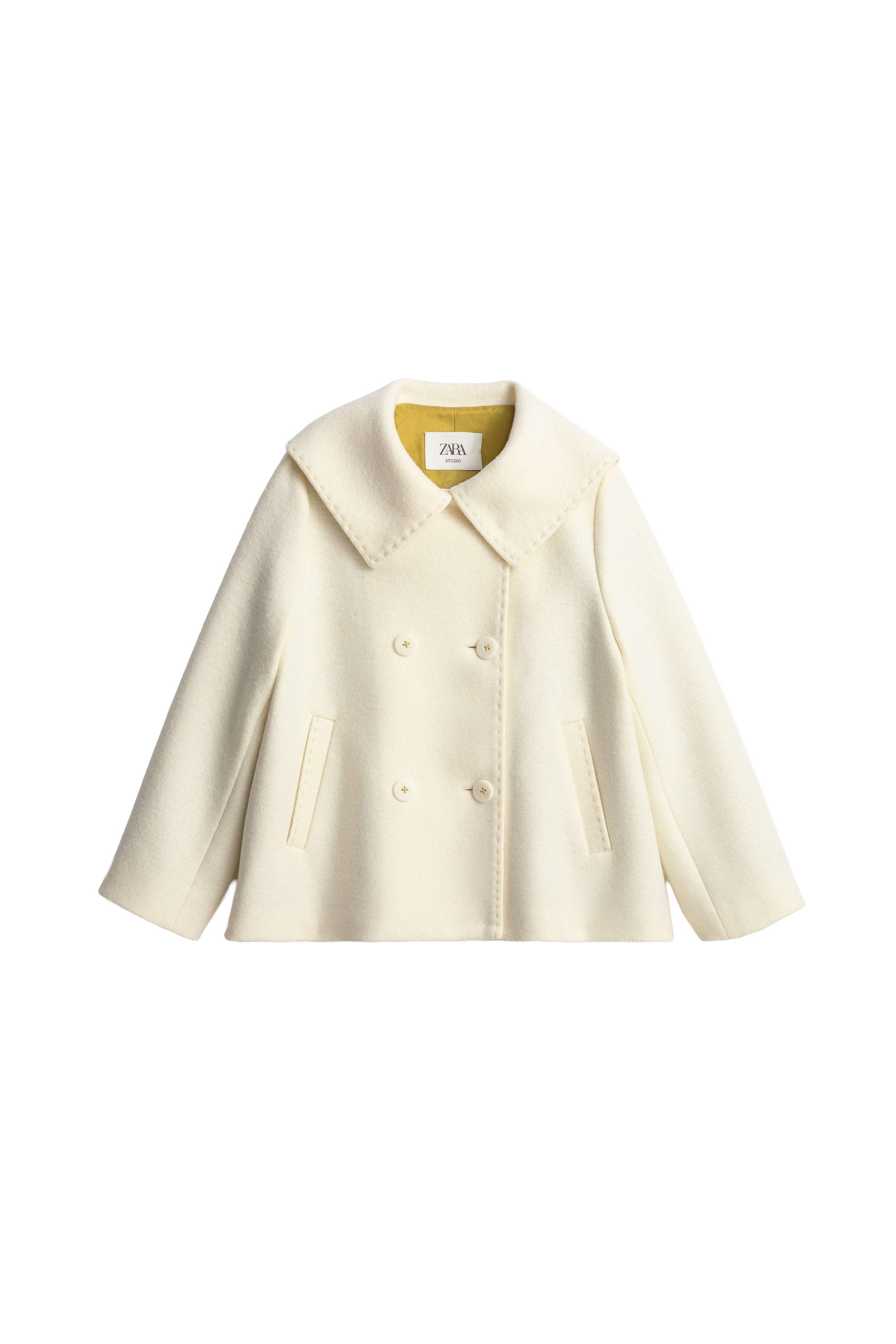 LIMITED EDITION 100% WOOL DOUBLE-BREASTED COAT