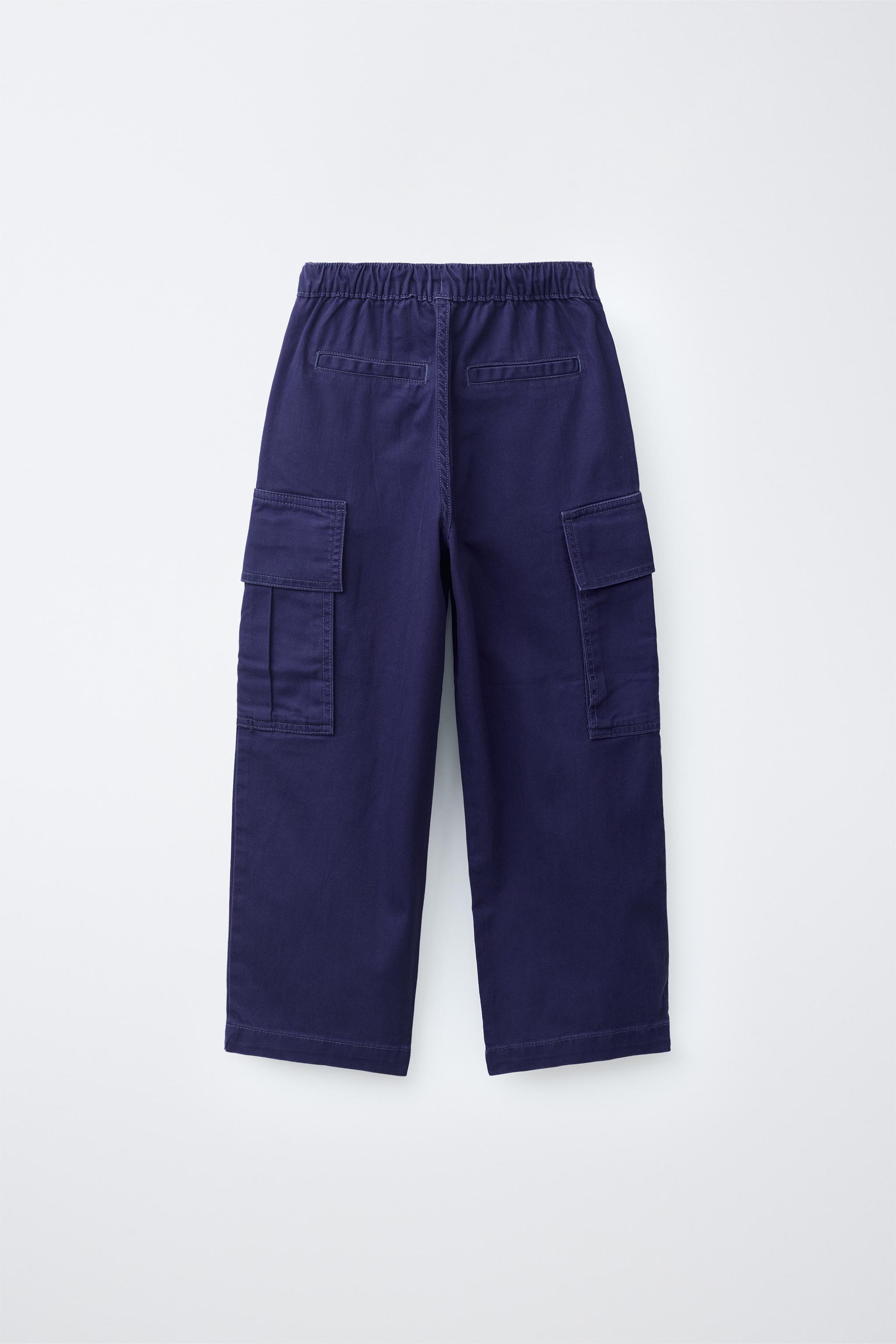 Детские брюки Zara POCKET CARGO PANTS — фото 2