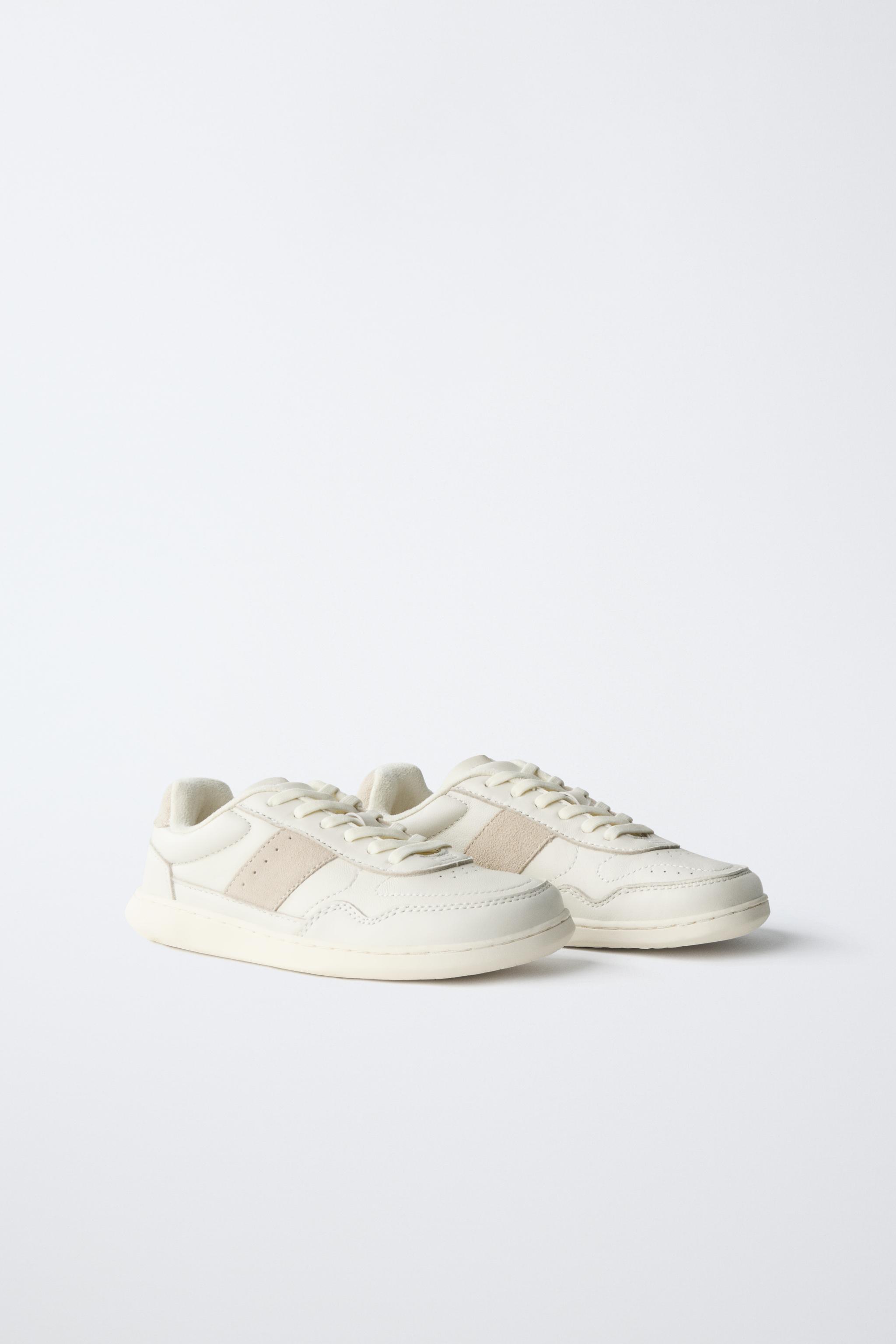 LEATHER BAREFOOT SNEAKERS — White