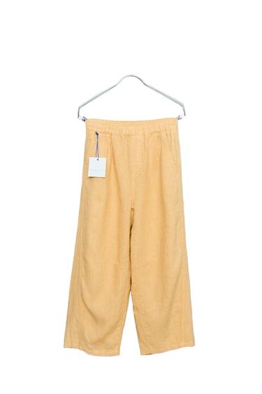 STORIESZ - ELASTIČNE HLAČE IZ 100 % LANU - Maslena od Zare