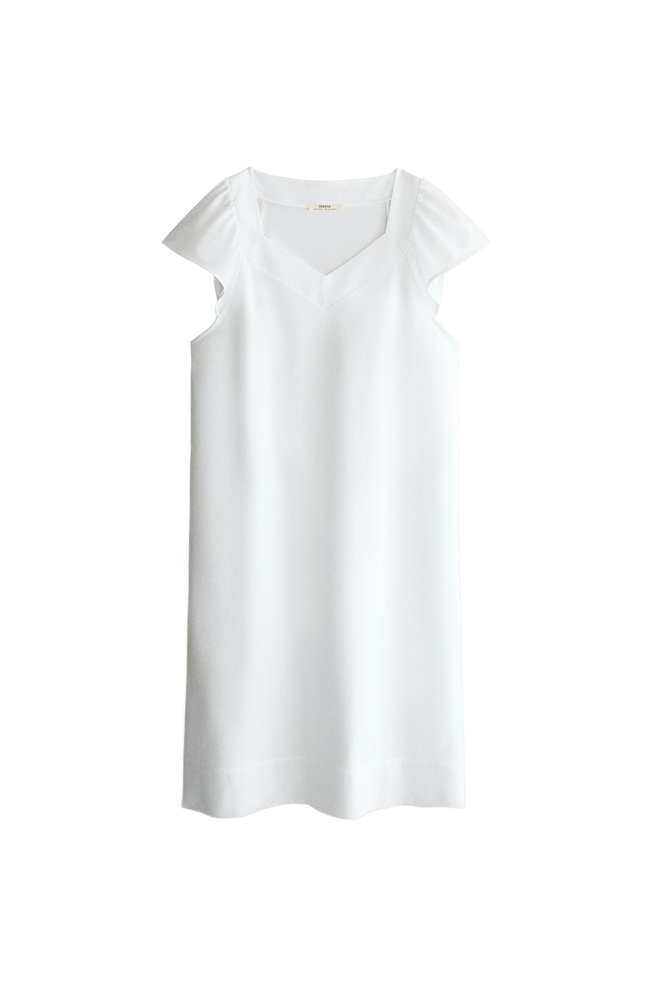 V-NECK SHORT SLEEVE NIGHTDRESS