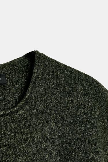 VESTIDO LARGO PUNTO - Verde vigoré de Zara