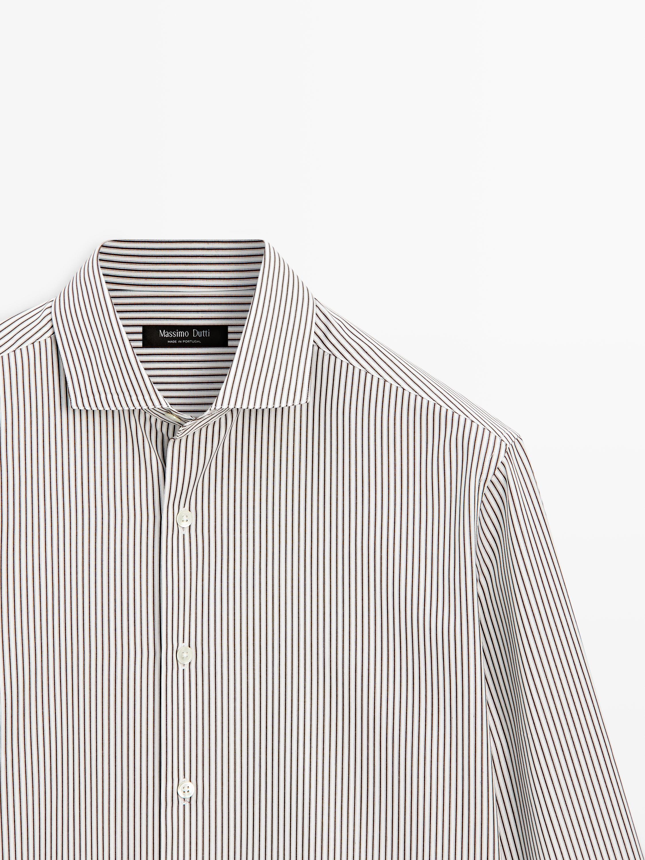 Cotton poplin shirt