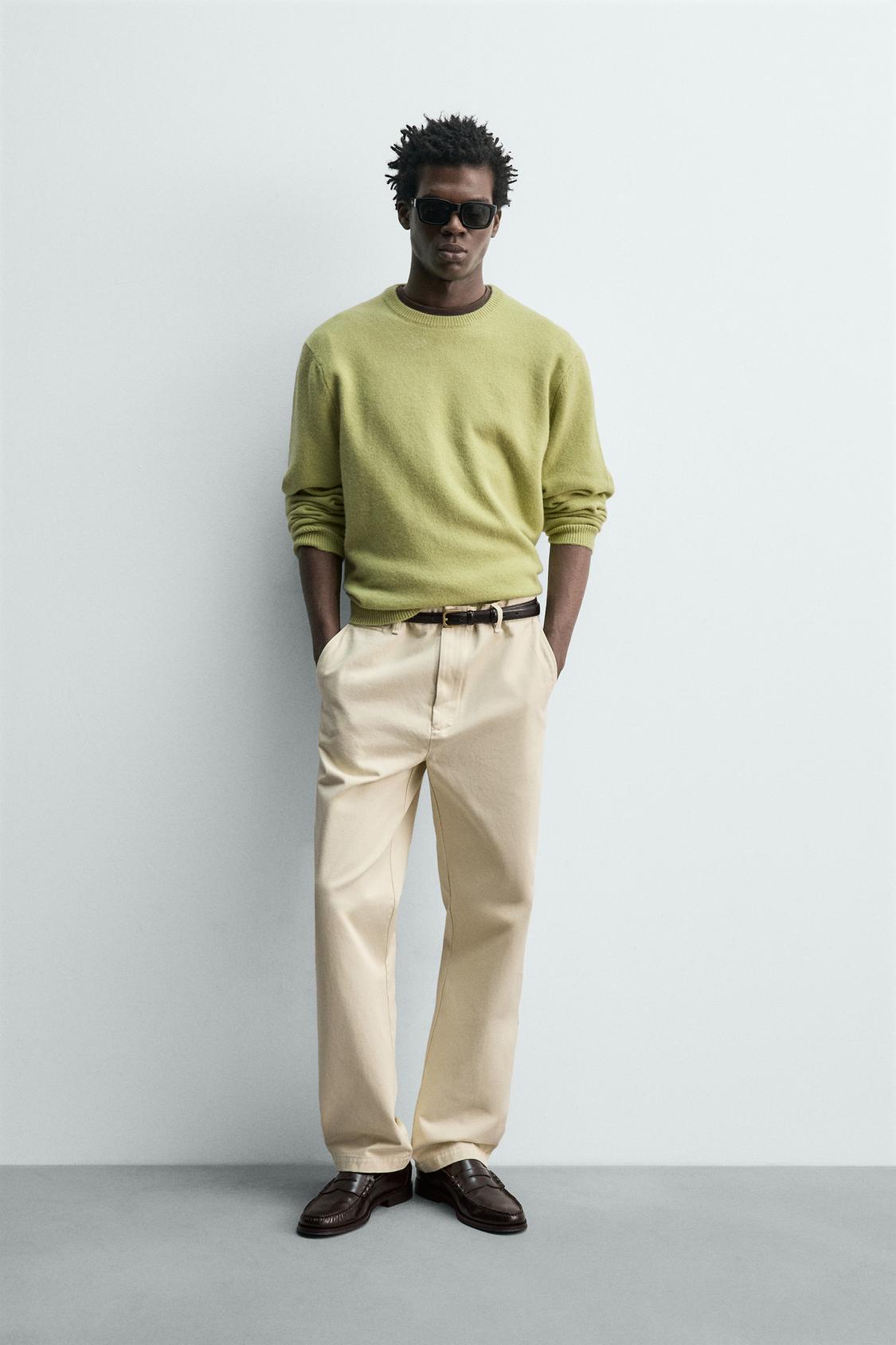 БРЮКИ-ЧИНОСЫ ОБЫЧНОГО КРОЯ ОТ ZARA