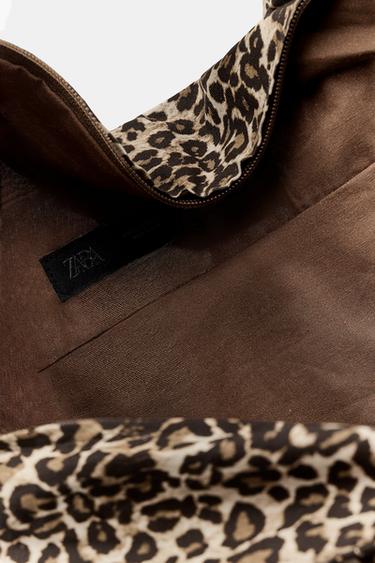 MAXI SAC EN COTON À IMPRIMÉ ANIMALIER - Leopard de Zara - Image 4