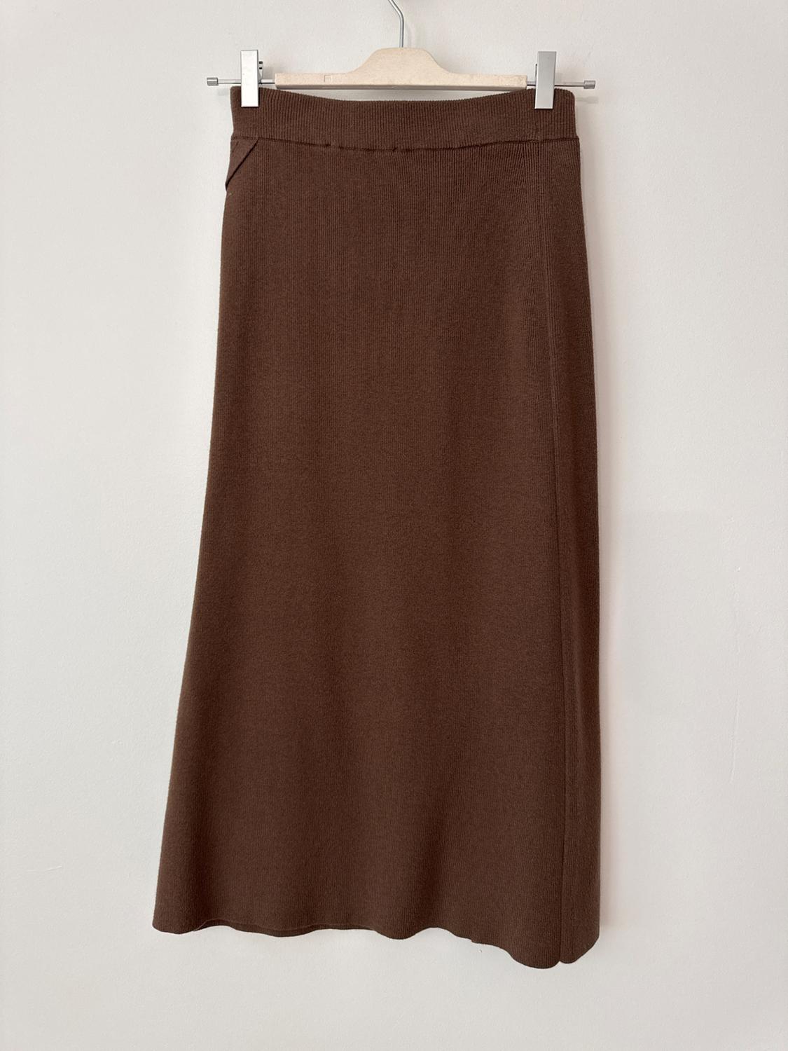 KNITWEAR WRAP SKIRT - Image 3