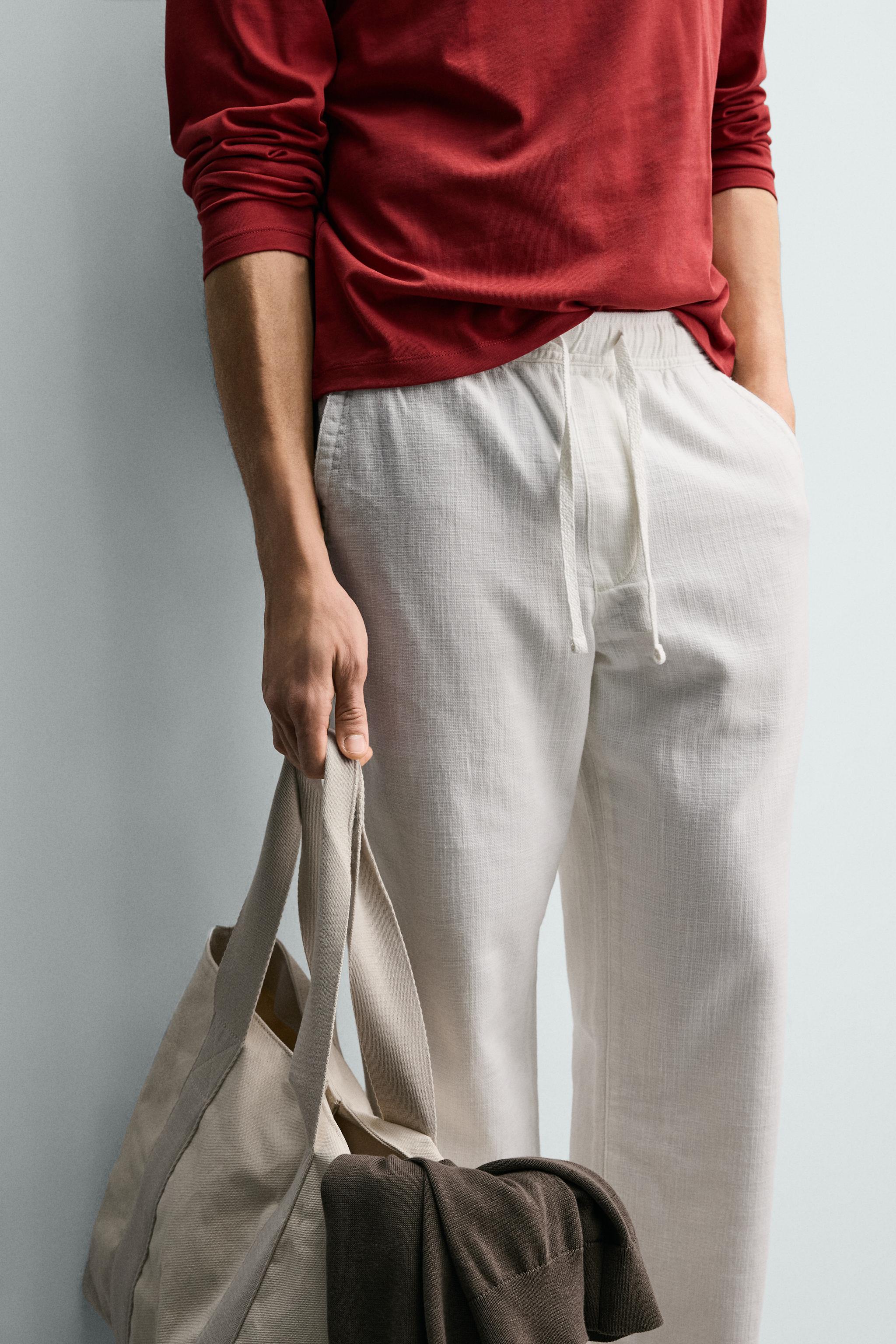 PANTALON RELAXED FIT STRUCTURÉ