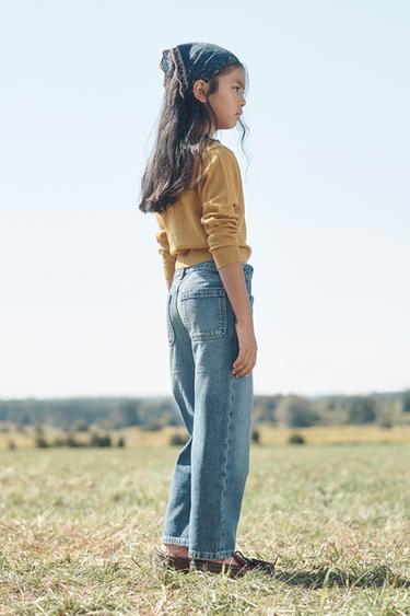 100% WOOL PETER PAN COLLAR JUMPER LIMITED EDITION - Mustard by Zara - Image 2