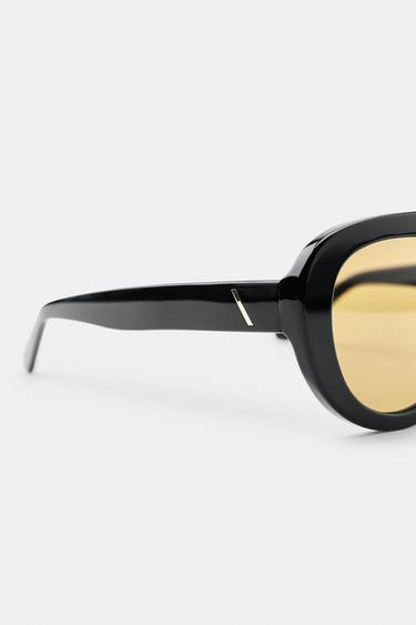 LUNETTES DE SOLEIL MAXI MASQUE - Noir de Zara - Image 3