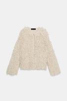 DETACHABLE SCARF PUFFER JACKET