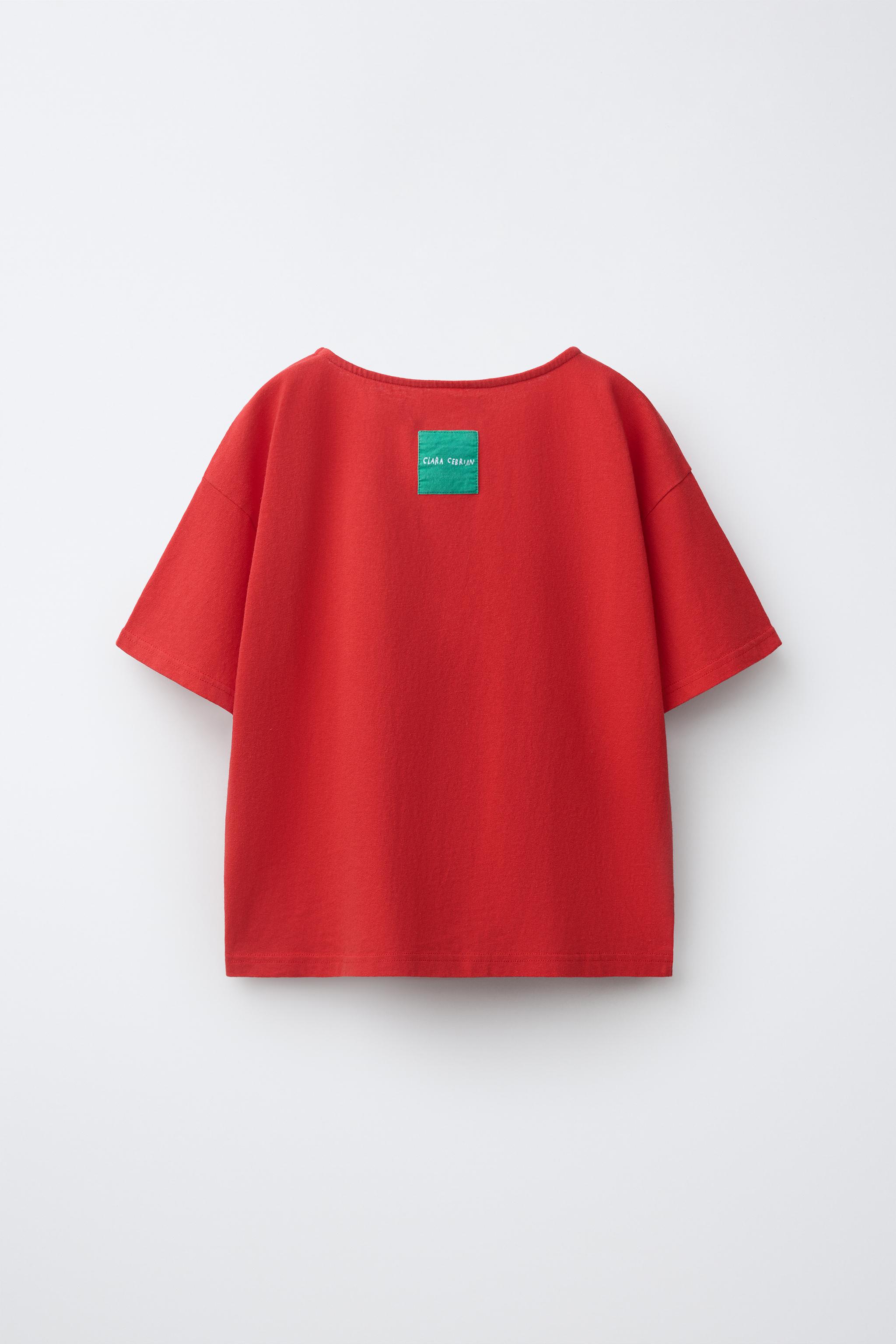 CLARA CEBRIAN © EMBROIDERED T-SHIRT