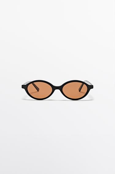 Zara Oval sunglasses - Black