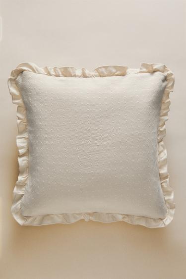 HOUSSE DE COUSSIN ENFANT VOLANT - Blanc cassé de Zara - Image 5