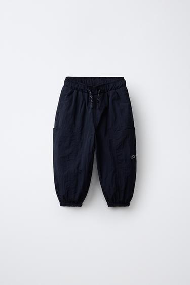 TECHNICAL CARGO PANTS — Navy blue 1