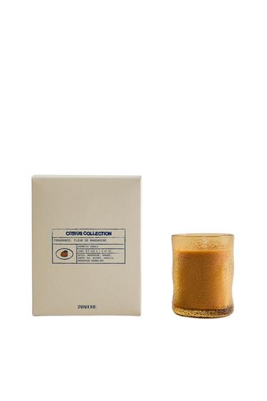 (155 G) FLEUR DE MANDARINE GEURKAARS - Mandarijn van Zara