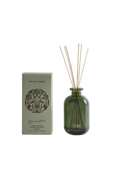 (185 ML) SEA SALT & CEDAR REED DIFFUSERS - MIDNIGHT BLUE الخاص بـ Zara