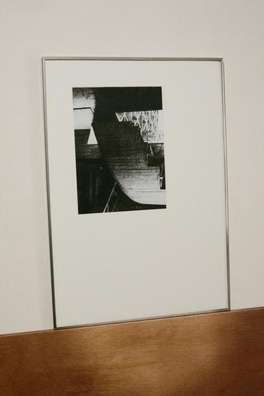 Zara SILVER PICTURE FRAME WITH INTERCHANGEABLE MATS - Silver