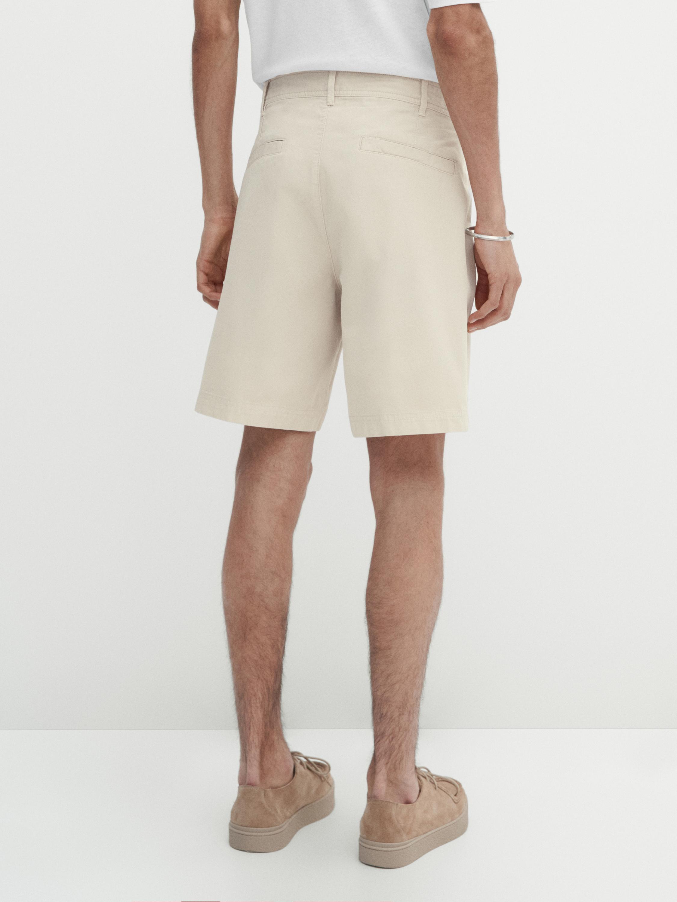 100 cotton bermuda shorts online