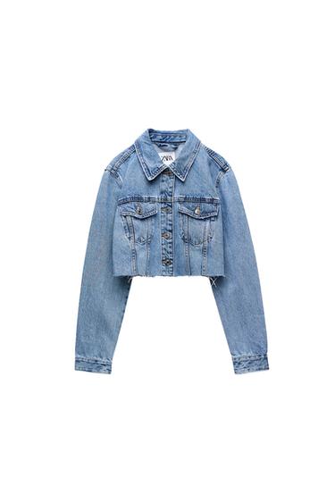 CROPPED DENIM JACKET
