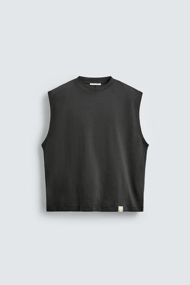 RELAXED FIT -TOPPI - Anthracite Grey Zaralta