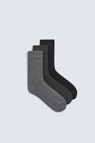 3-PACK OF TEXTURED SOCKS - various by Zara