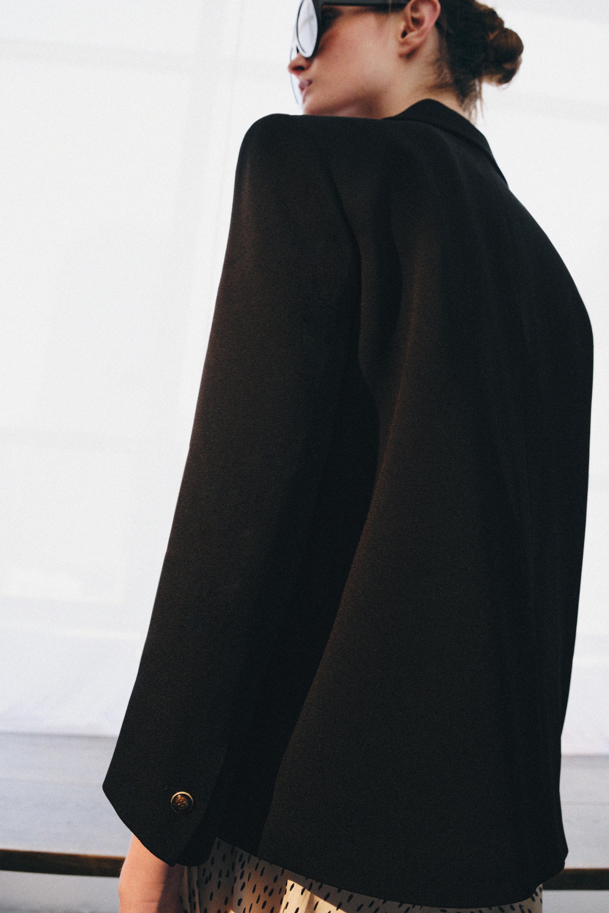 ZW COLLECTION STRAIGHT BUTTON BLAZER