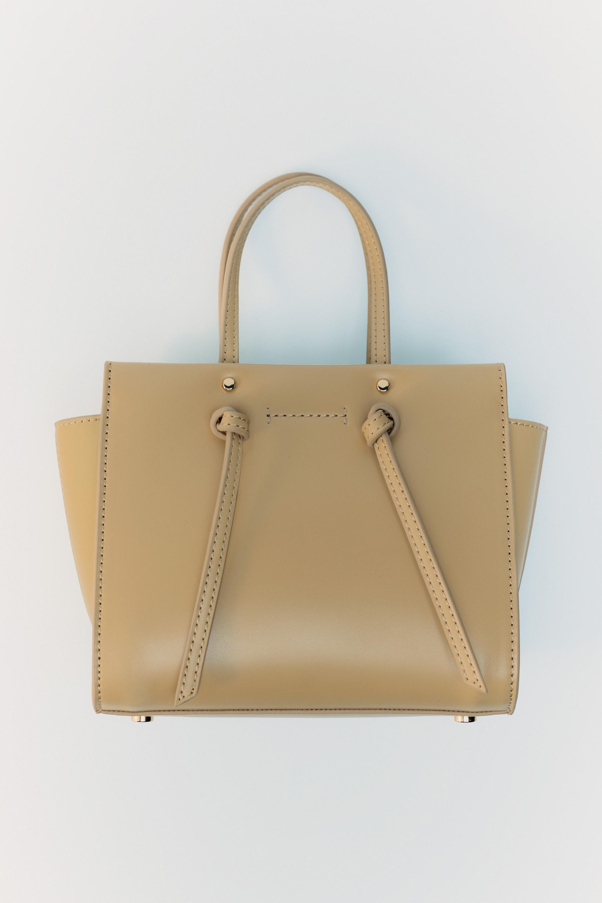 Soft mini city online bag zara