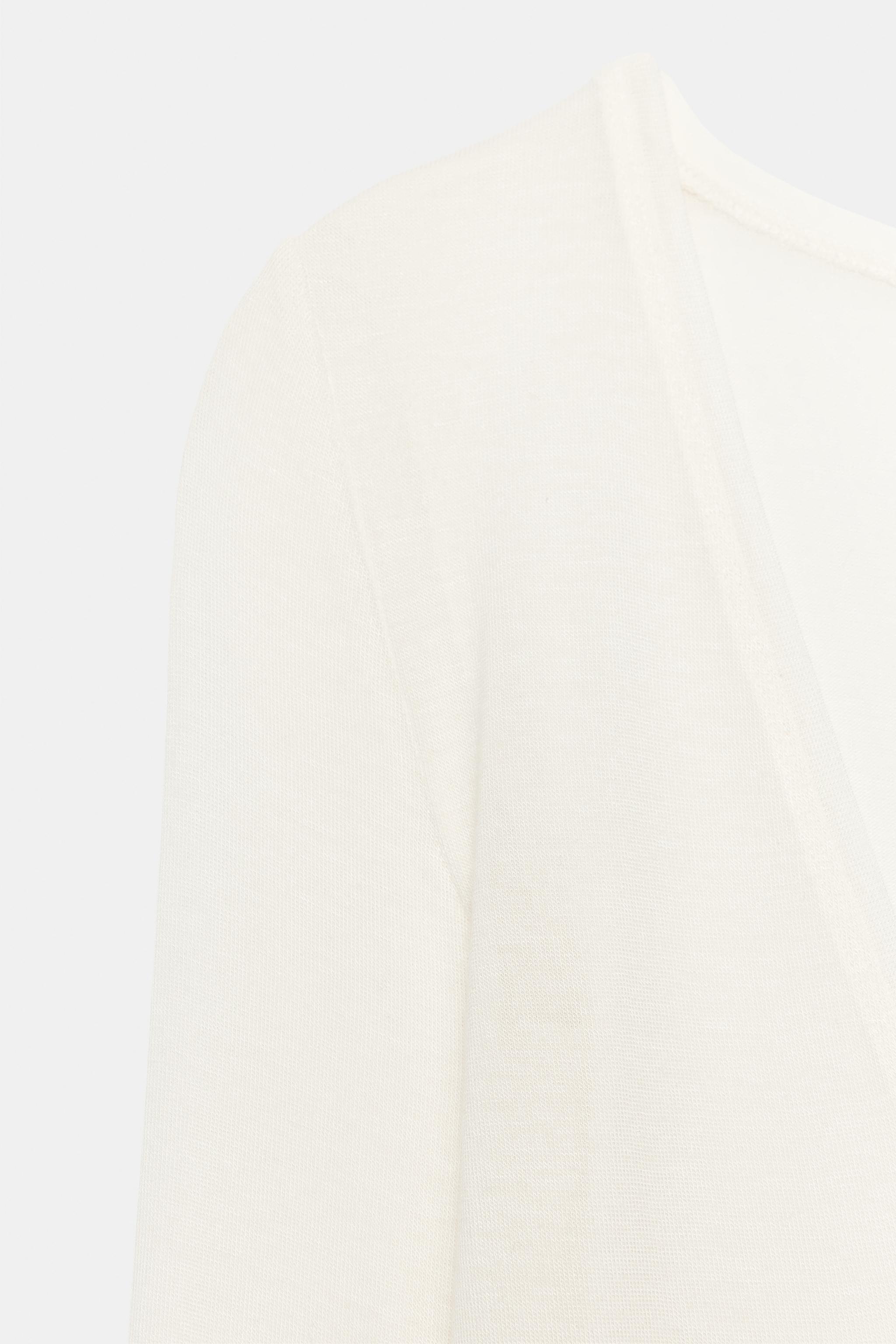 LONG SLEEVE V-NECK T-SHIRT