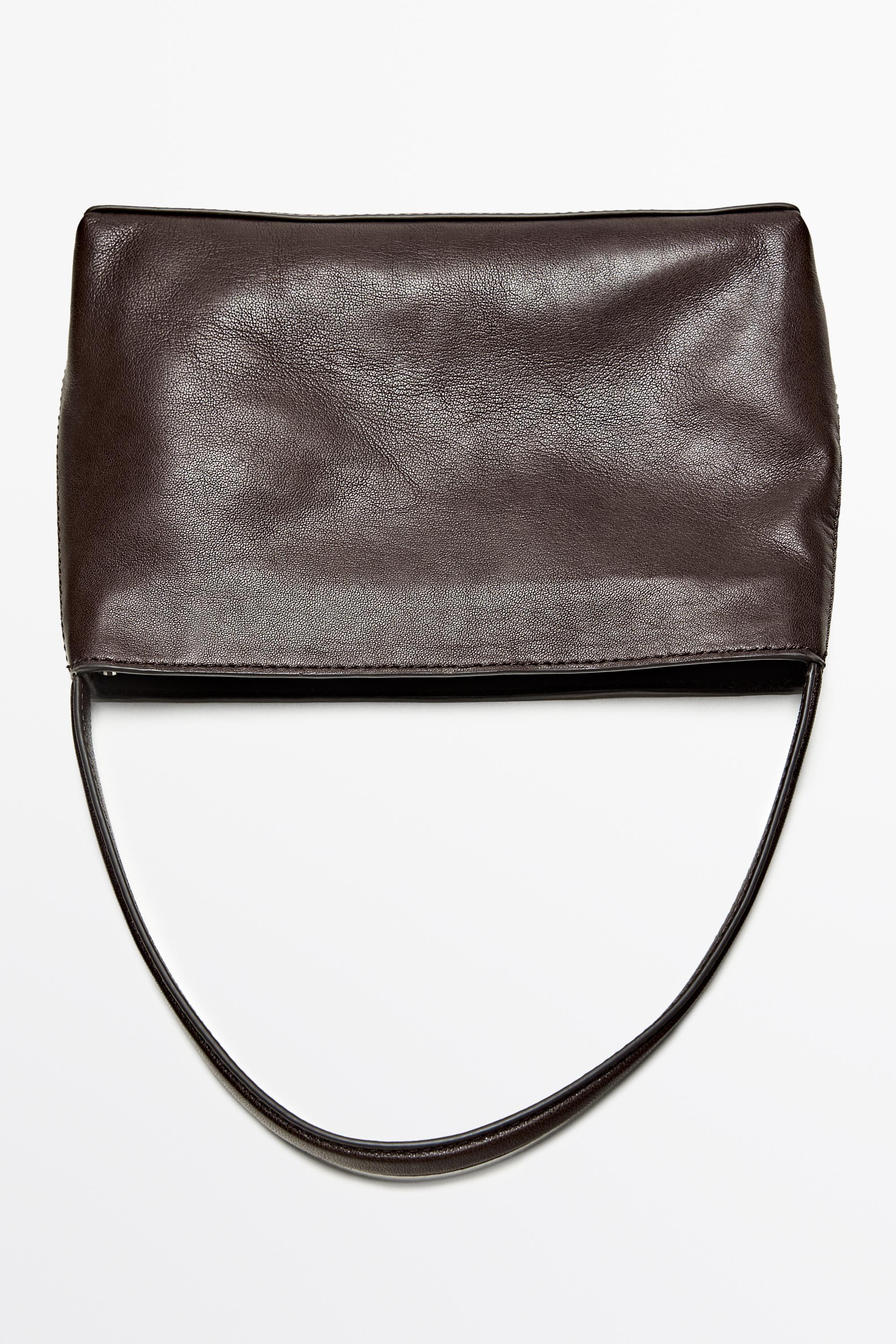 Small nappa leather shoulder bag