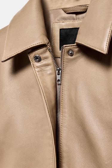 BLAZER AJUSTÉE 100% CUIR - Pierre de Zara - Image 6