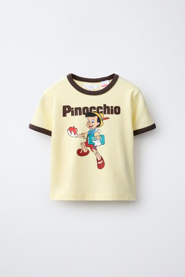 PINOCCHIO © DISNEY PRINT T-SHIRT - Vanilla by Zara