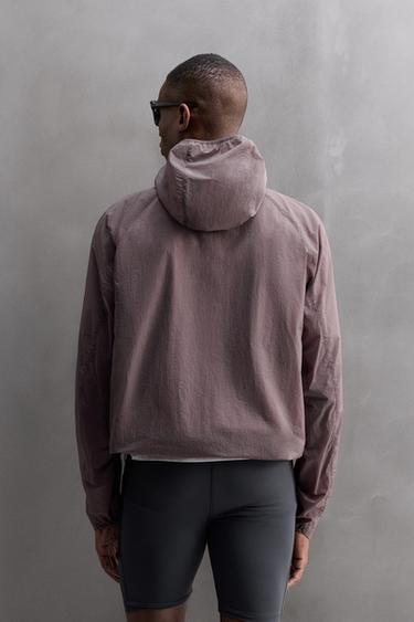 REFLECTIVE WINDBREAKER JACKET - Purple by Zara - Image 2